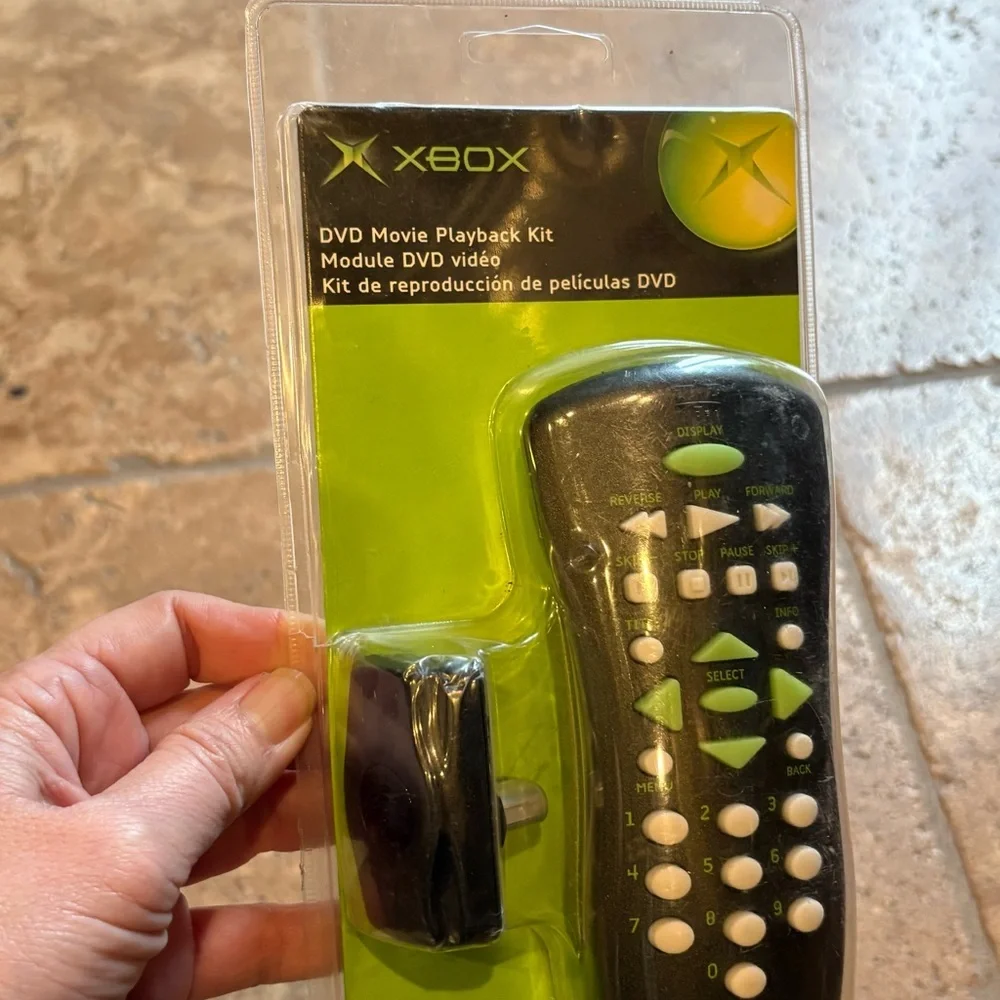 New!! Microsoft Xbox DVD Movie Playback Kit Remote